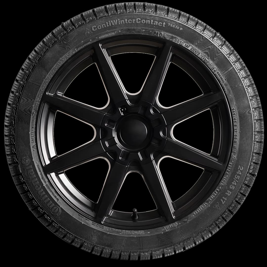 Continental WinterContact TS 830P 17" side tire