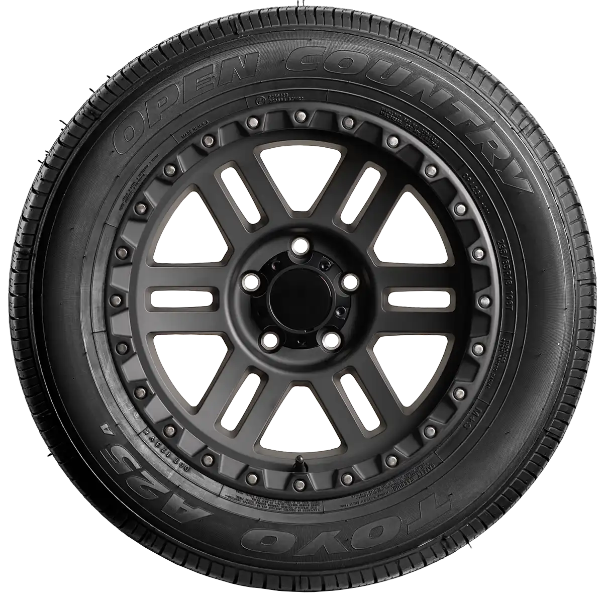 Toyo Open Country A25 17" side tire