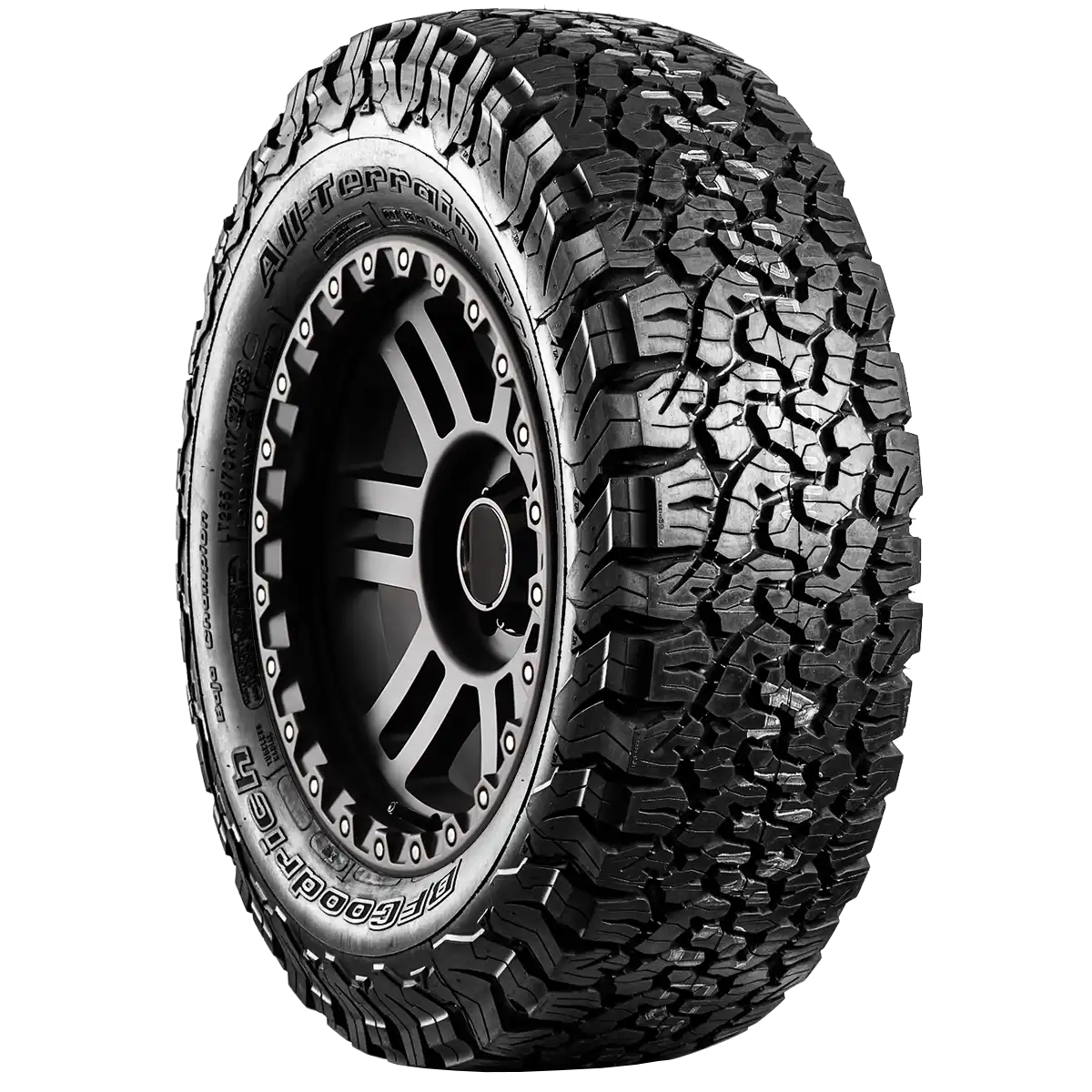 BFGoodrich All-Terrain T/A KO2 17" angled tire