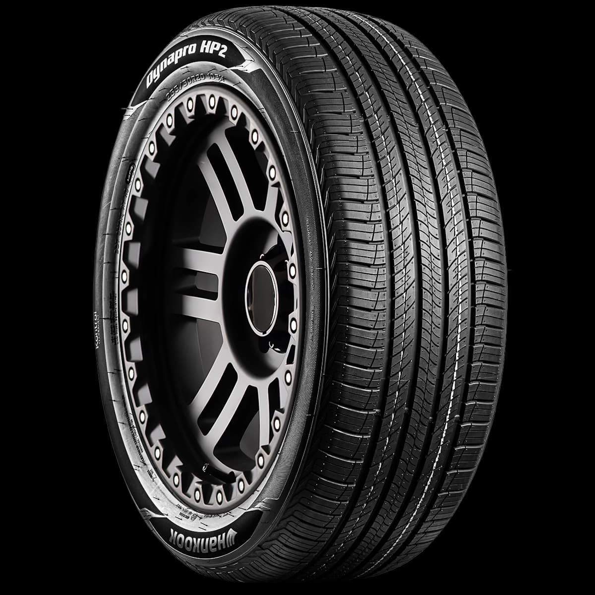 Hankook Dynapro HP2 RA33 20" angled tire