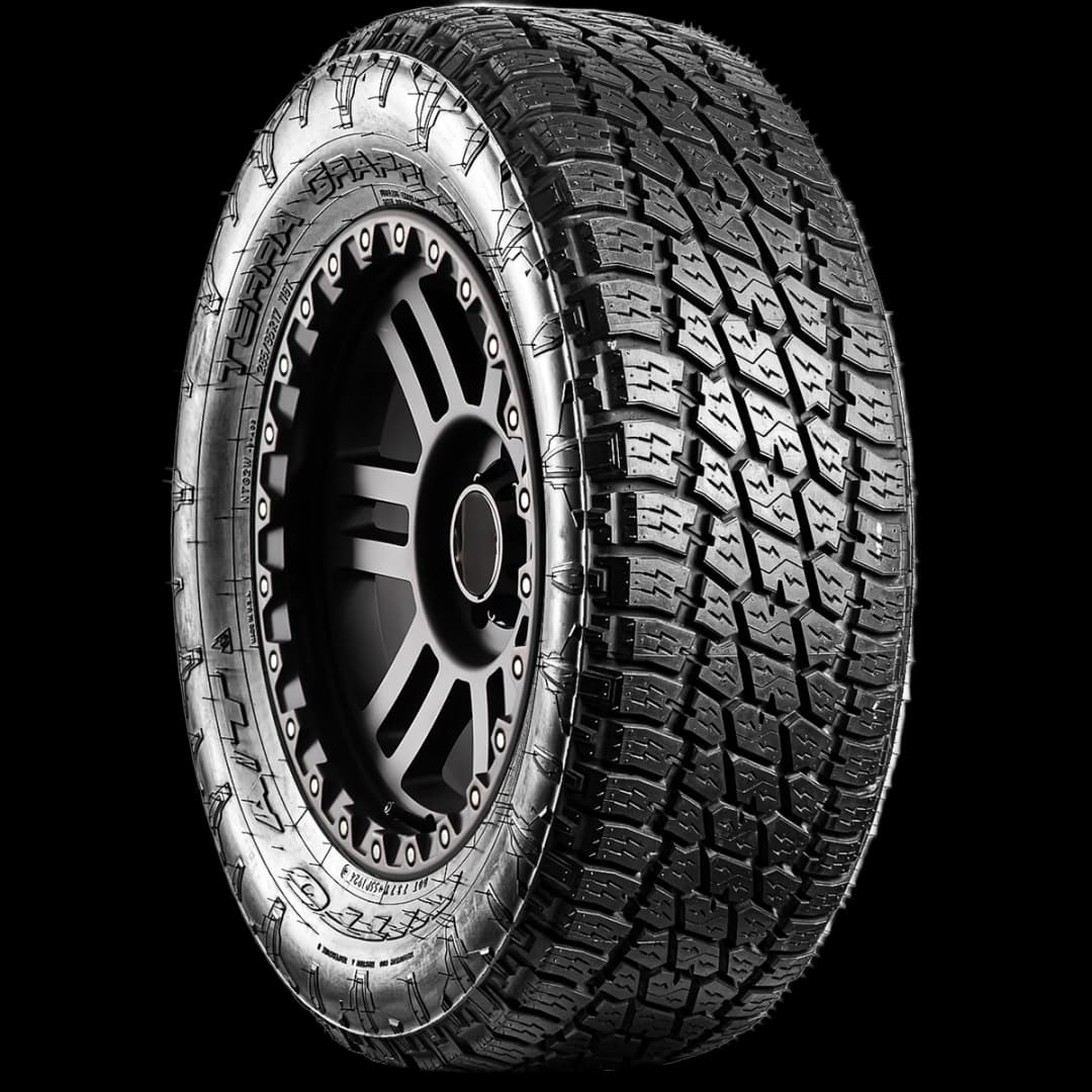 Nitto Terra Grappler G2 17" angled tire