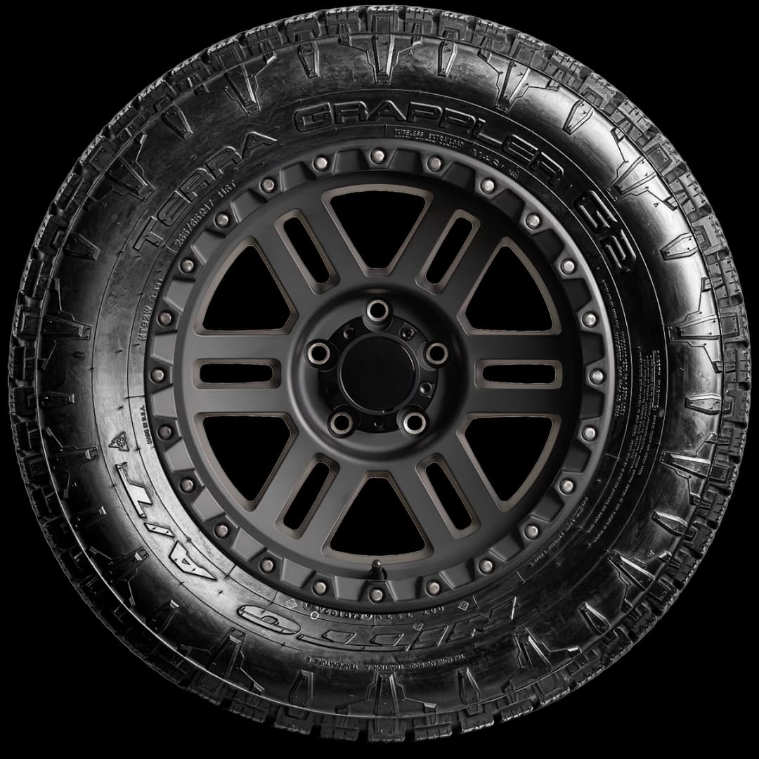 Nitto Terra Grappler G2 17" side tire