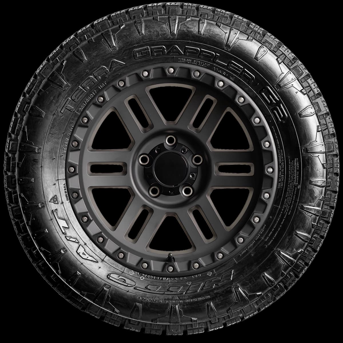 Nitto Terra Grappler G2 17" side tire