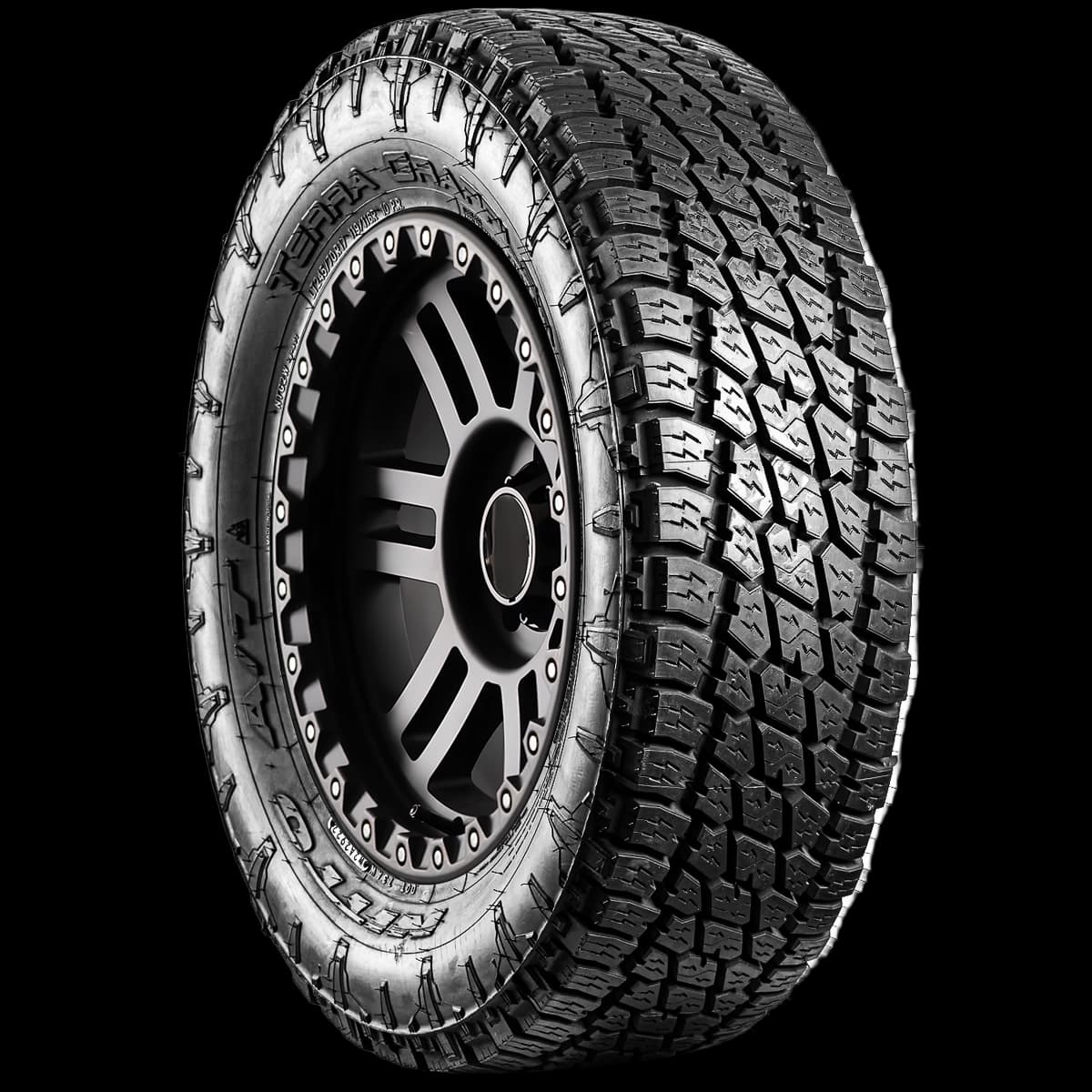 Nitto Terra Grappler G2 17" angled tire