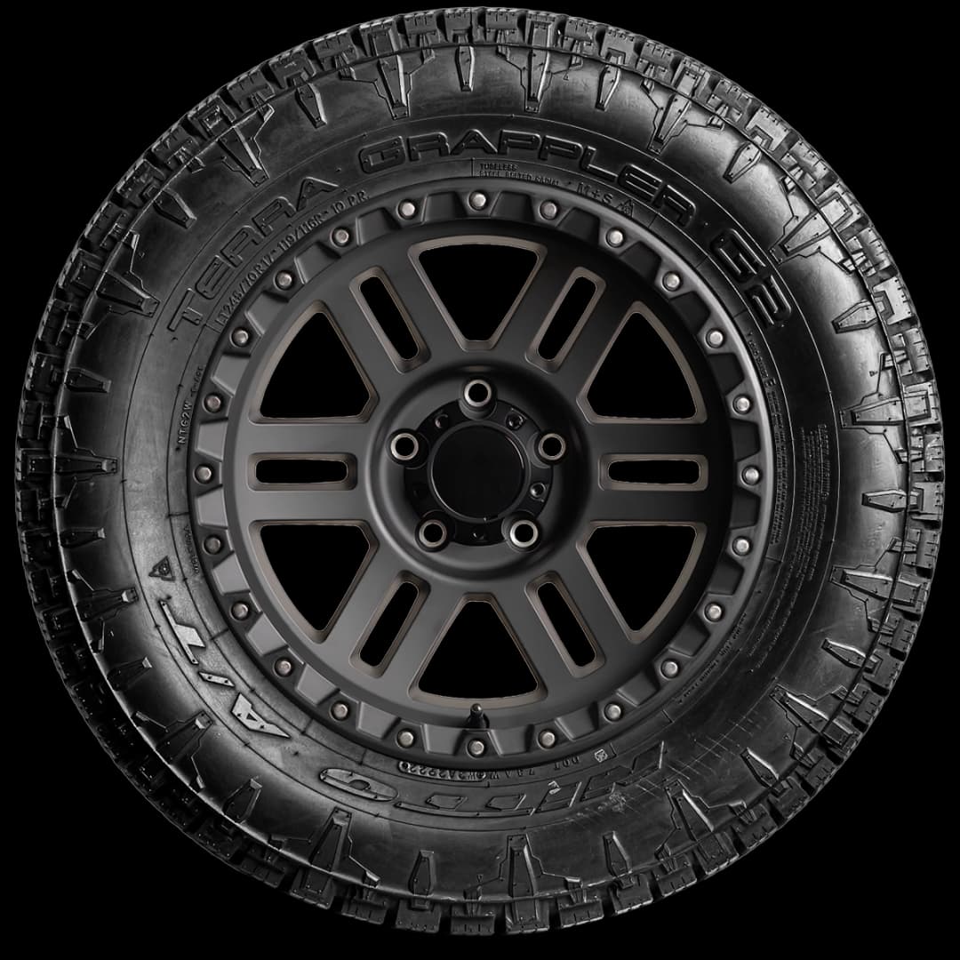 Nitto Terra Grappler G2 17" side tire