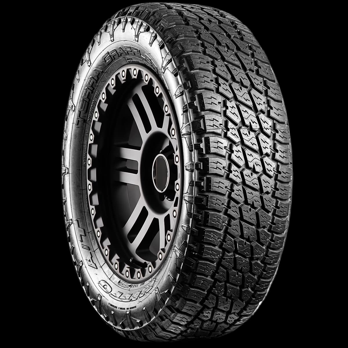 Nitto Terra Grappler G2 20" angled tire