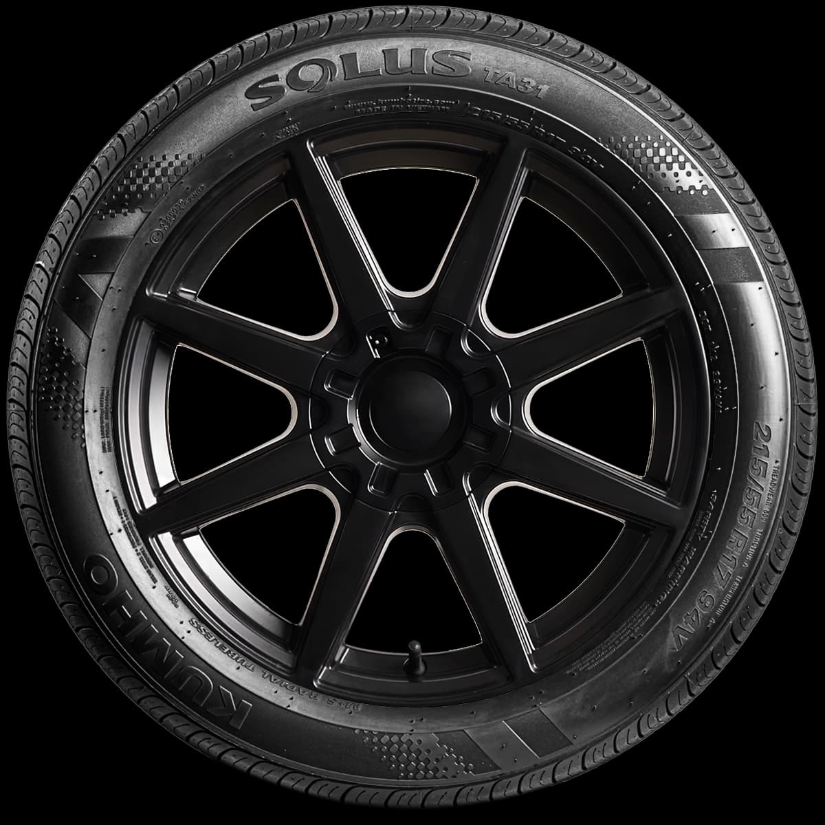 Kumho Solus TA31 17" side tire