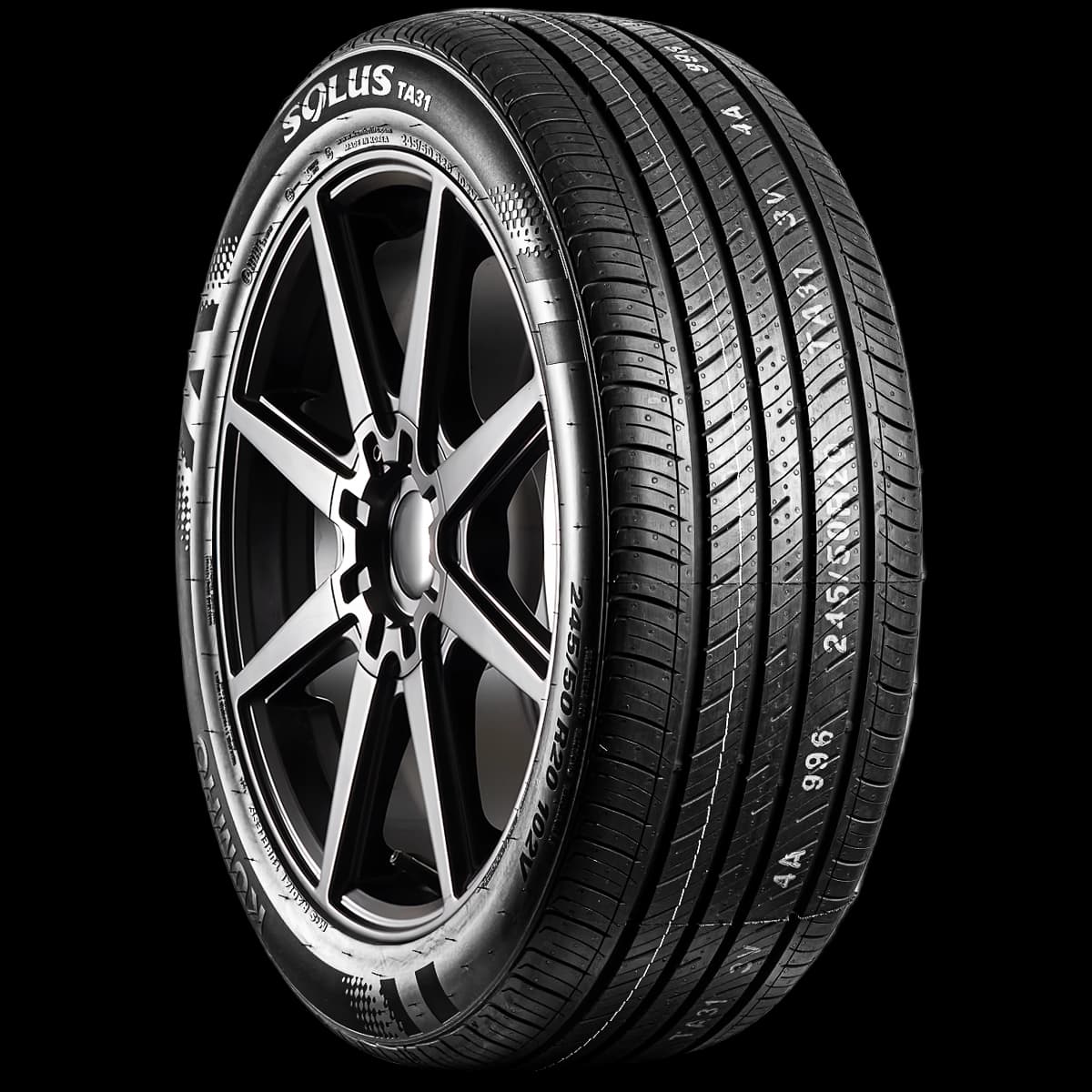 Kumho Solus TA31 20" angled tire
