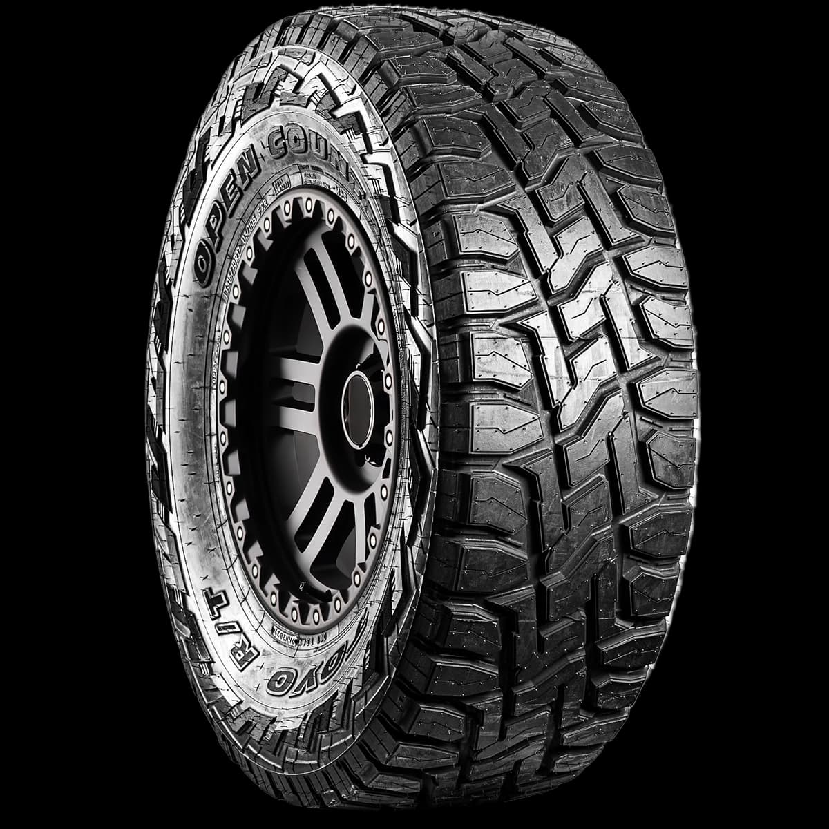 Toyo Open Country RT 17" angled tire