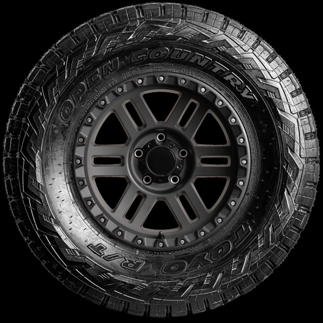 Toyo Open Country RT 17" side tire