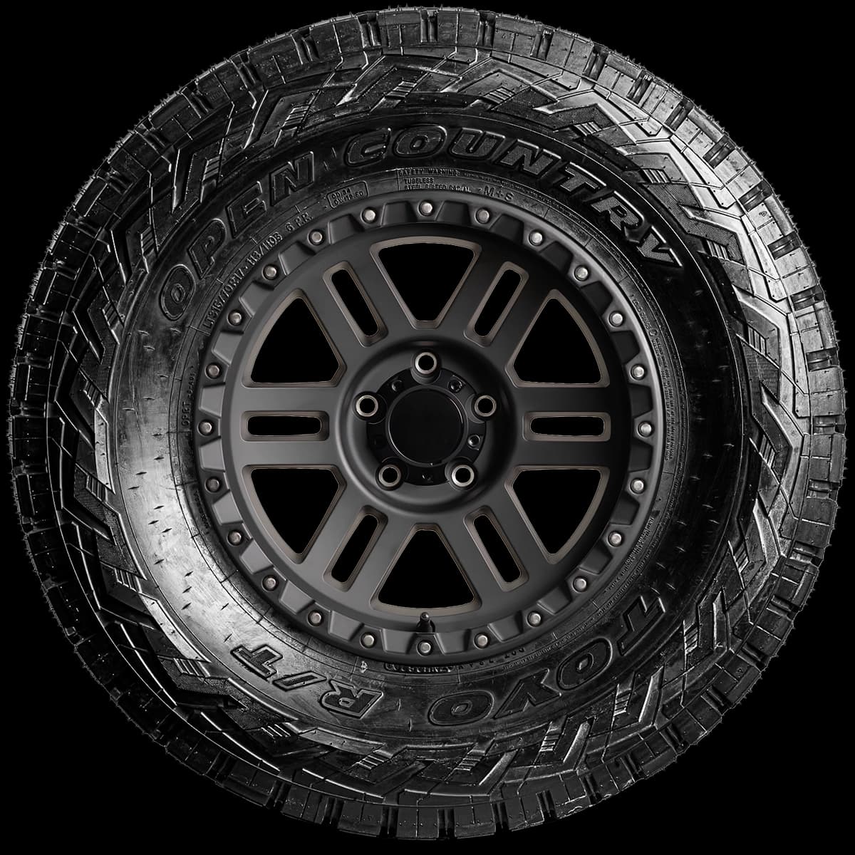 Toyo Open Country RT 17" side tire