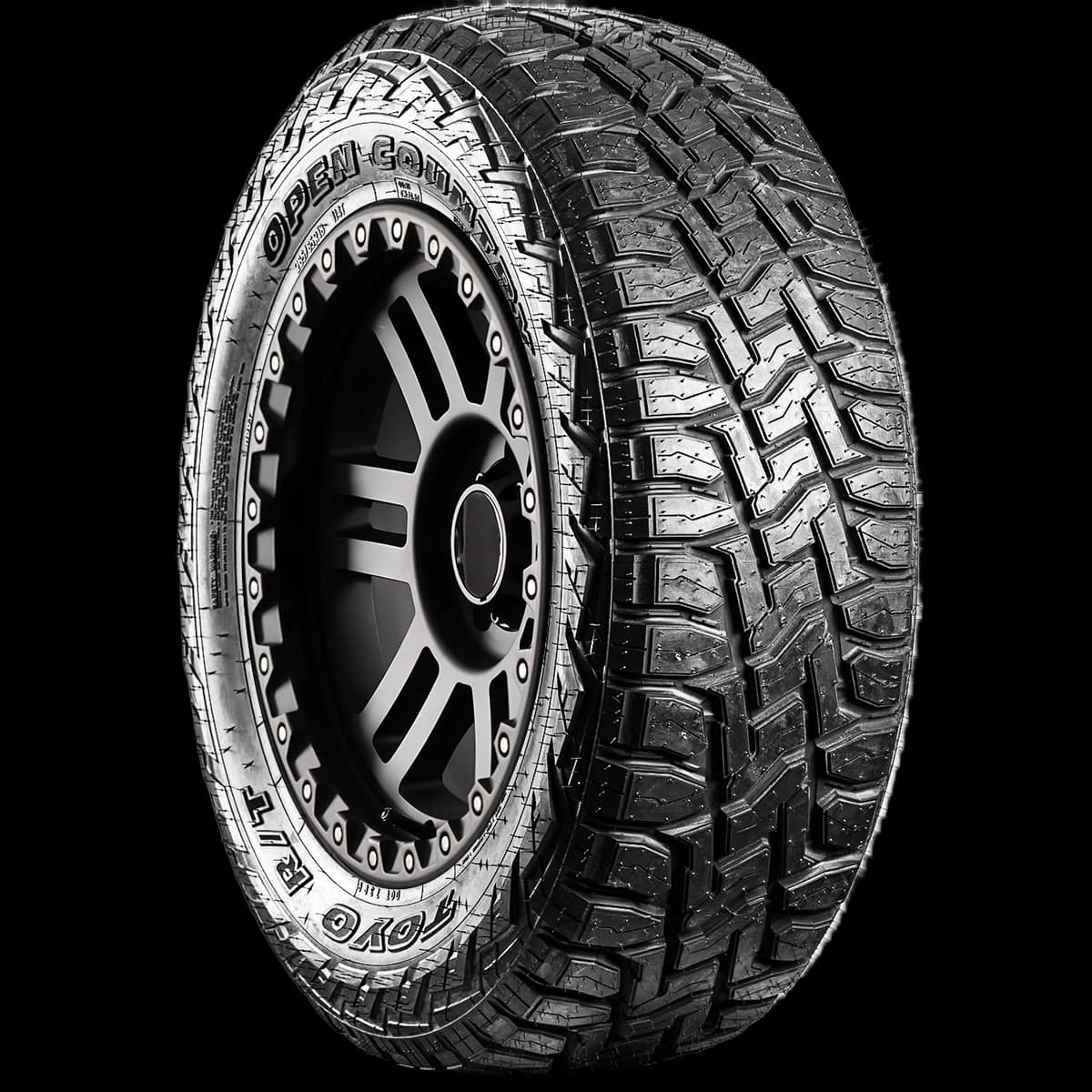 Toyo Open Country RT 17" angled tire