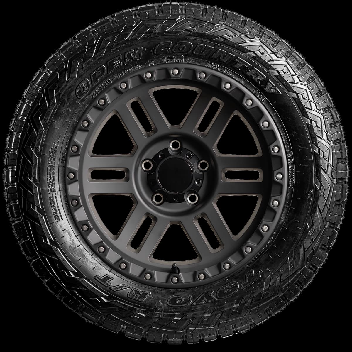 Toyo Open Country RT 17" side tire