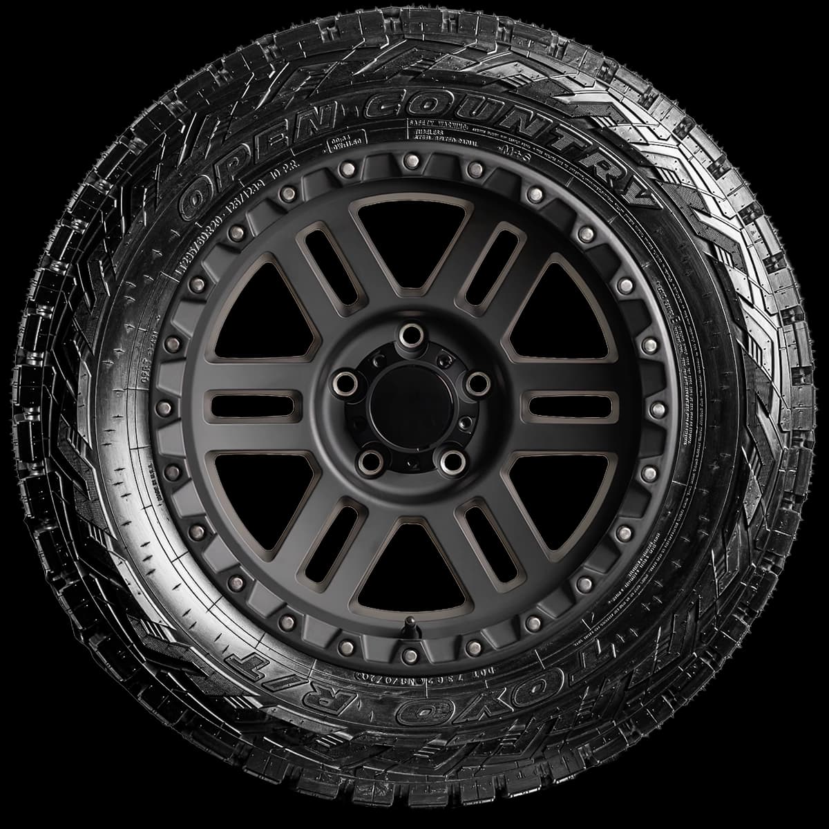 Toyo Open Country RT 20" side tire