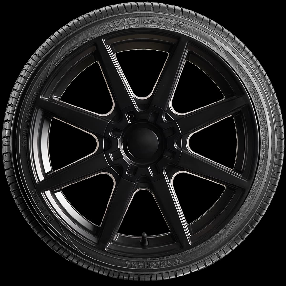 Yokohama Avid S34NV 17" side tire