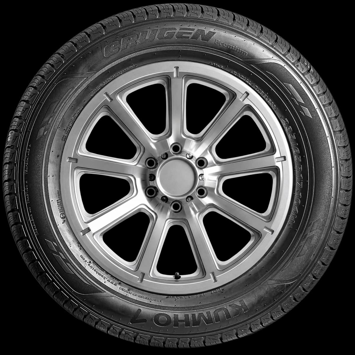 Kumho Crugen Premium KL33 17" side tire