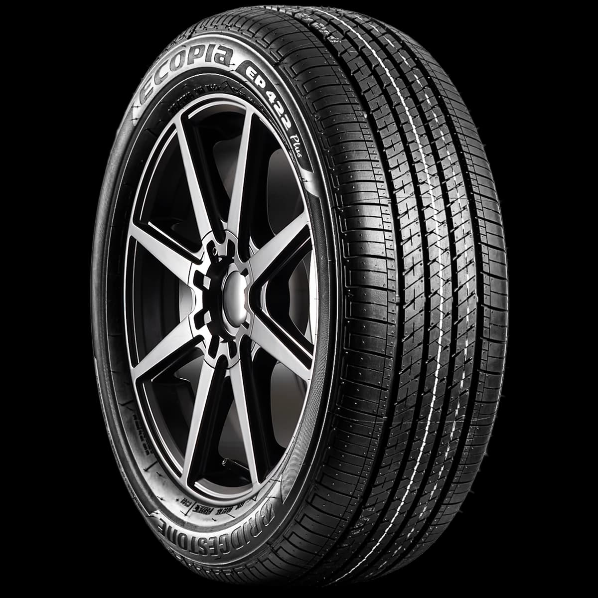 Bridgestone Ecopia EP422 Plus 17" angled tire