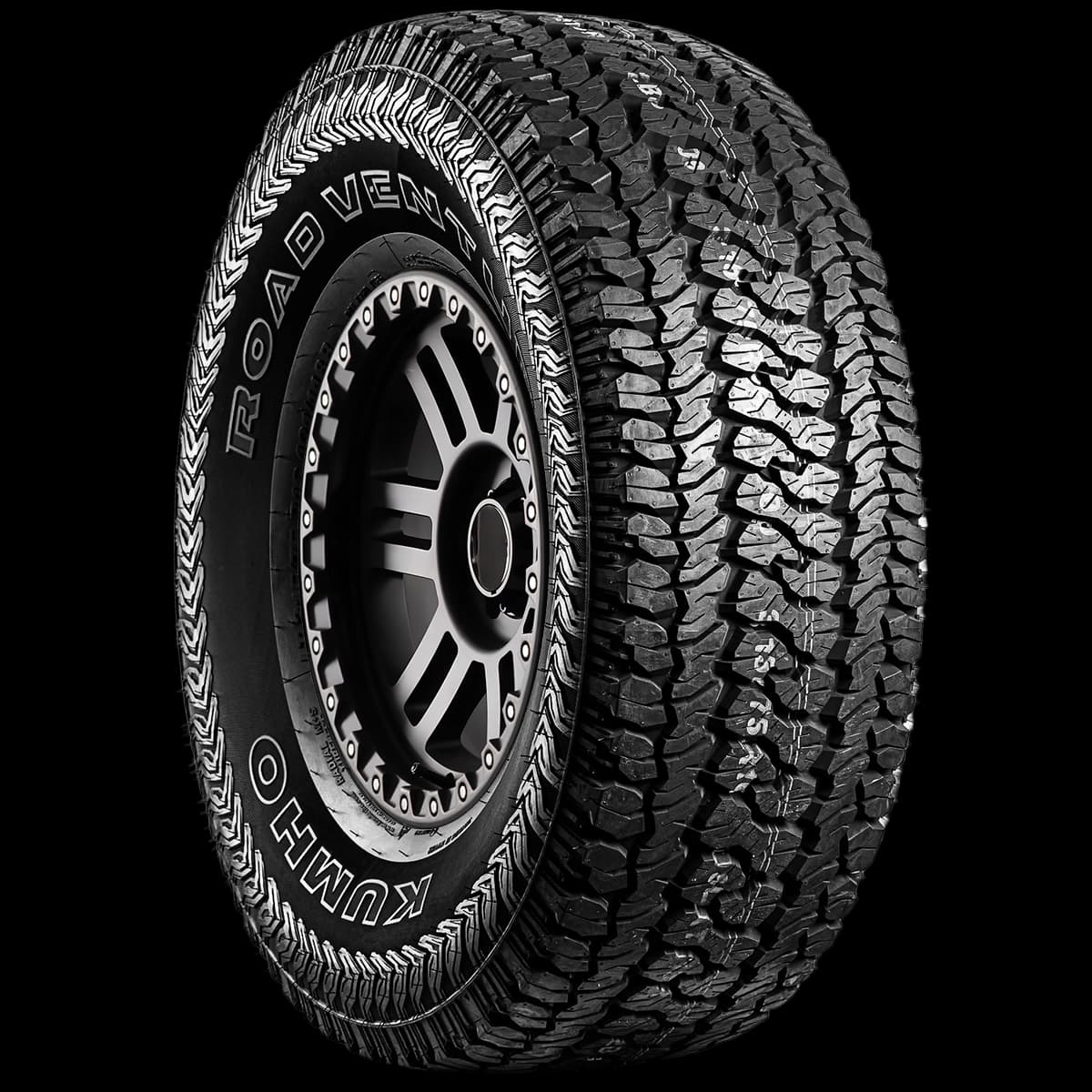 Kumho Road Venture AT51 17" angled tire