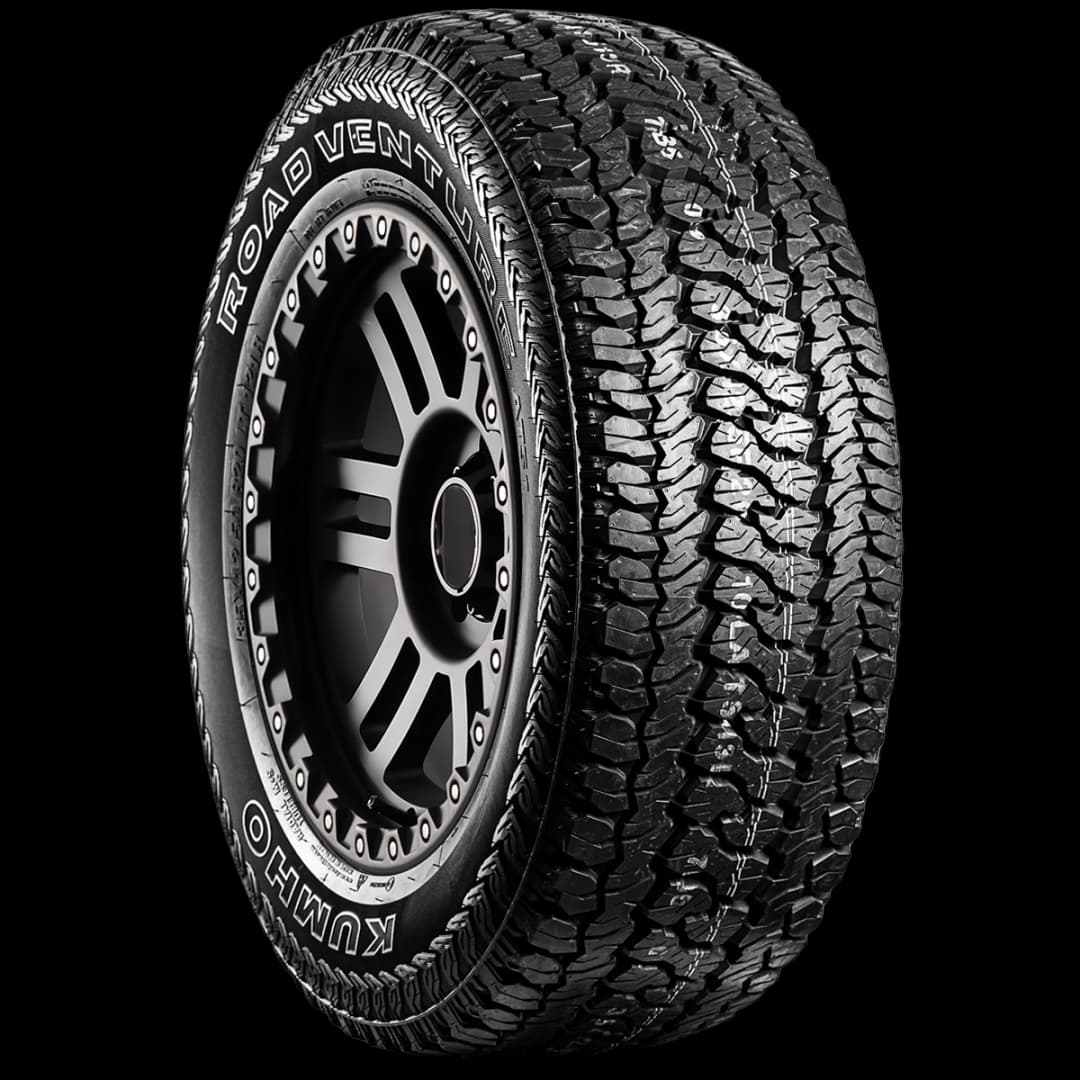 Kumho Road Venture AT51 20" angled tire