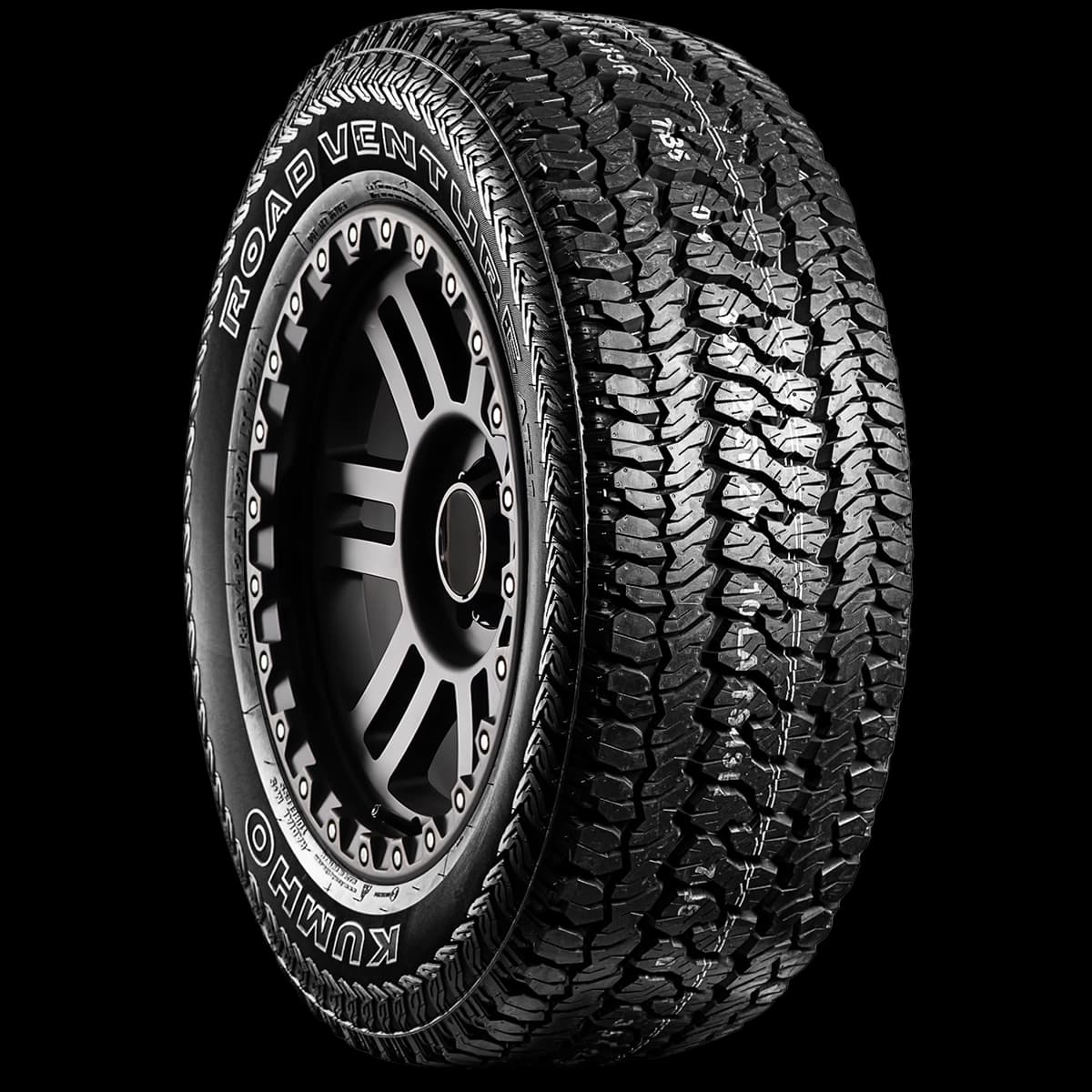 Kumho Road Venture AT51 20" angled tire