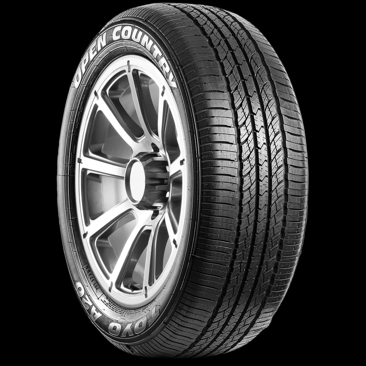 Toyo Open Country A20B 20" angled tire