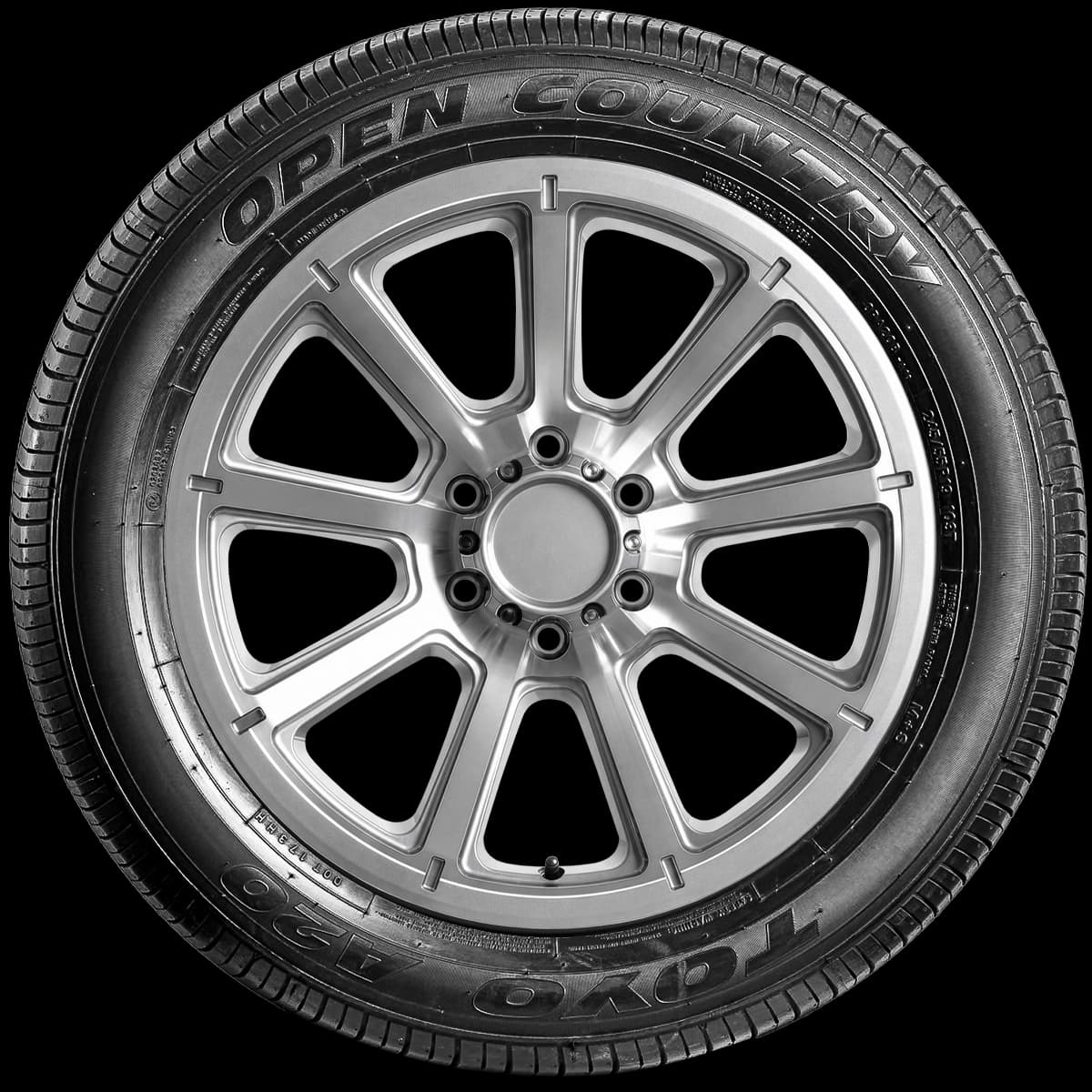 Toyo Open Country A20B 20" side tire