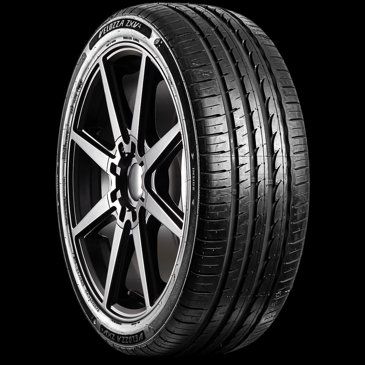 TBC Velozza ZXV4 20" angled tire