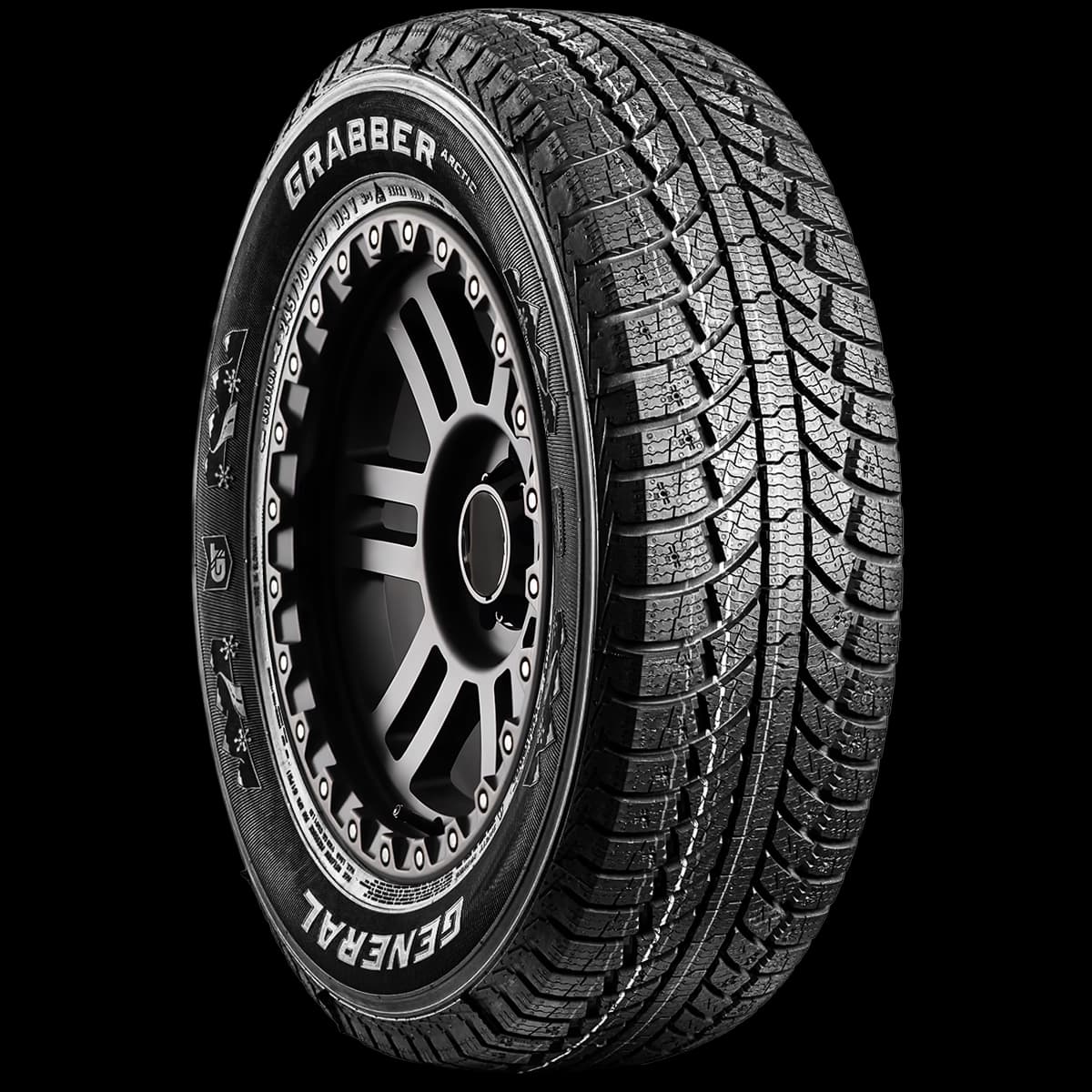 General Grabber Artic 17" angled tire