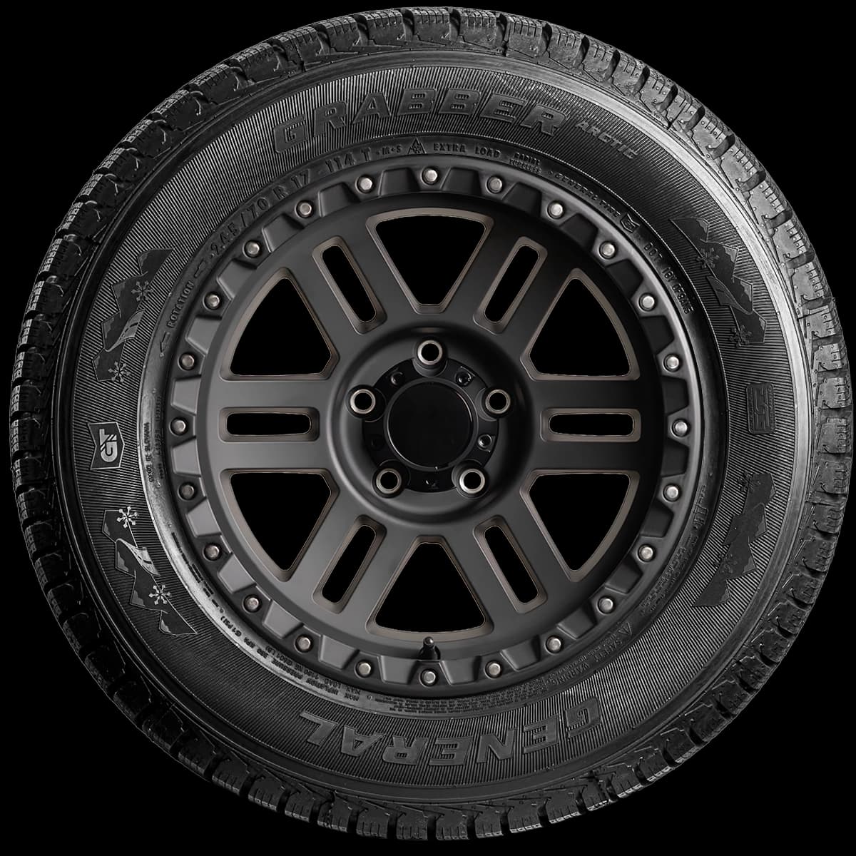 General Grabber Artic 17" side tire
