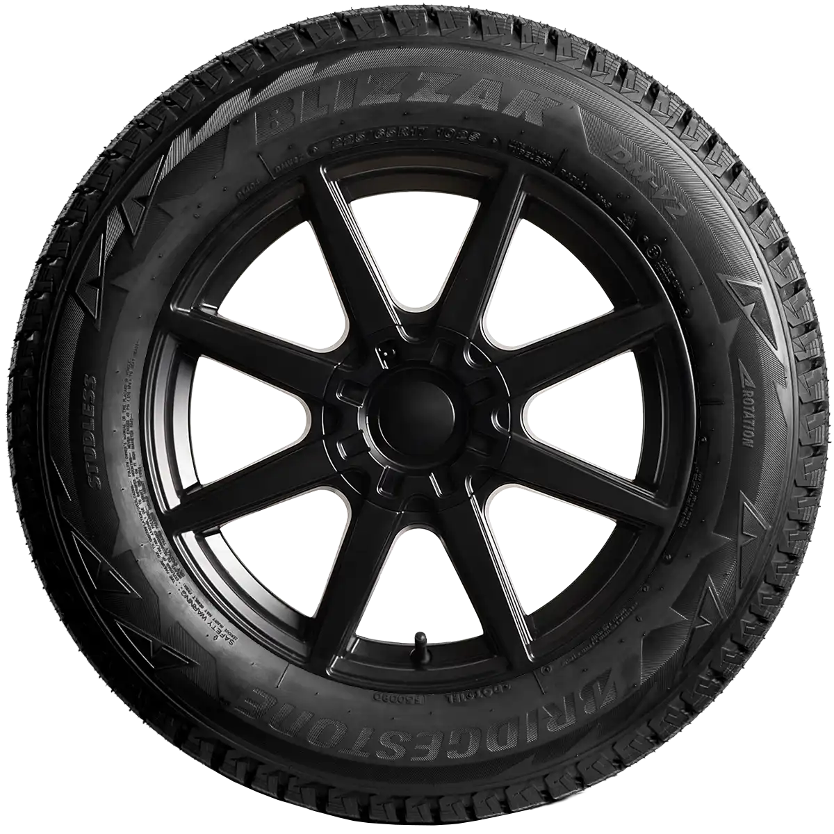 Bridgestone Blizzak DM-V2 17" side tire