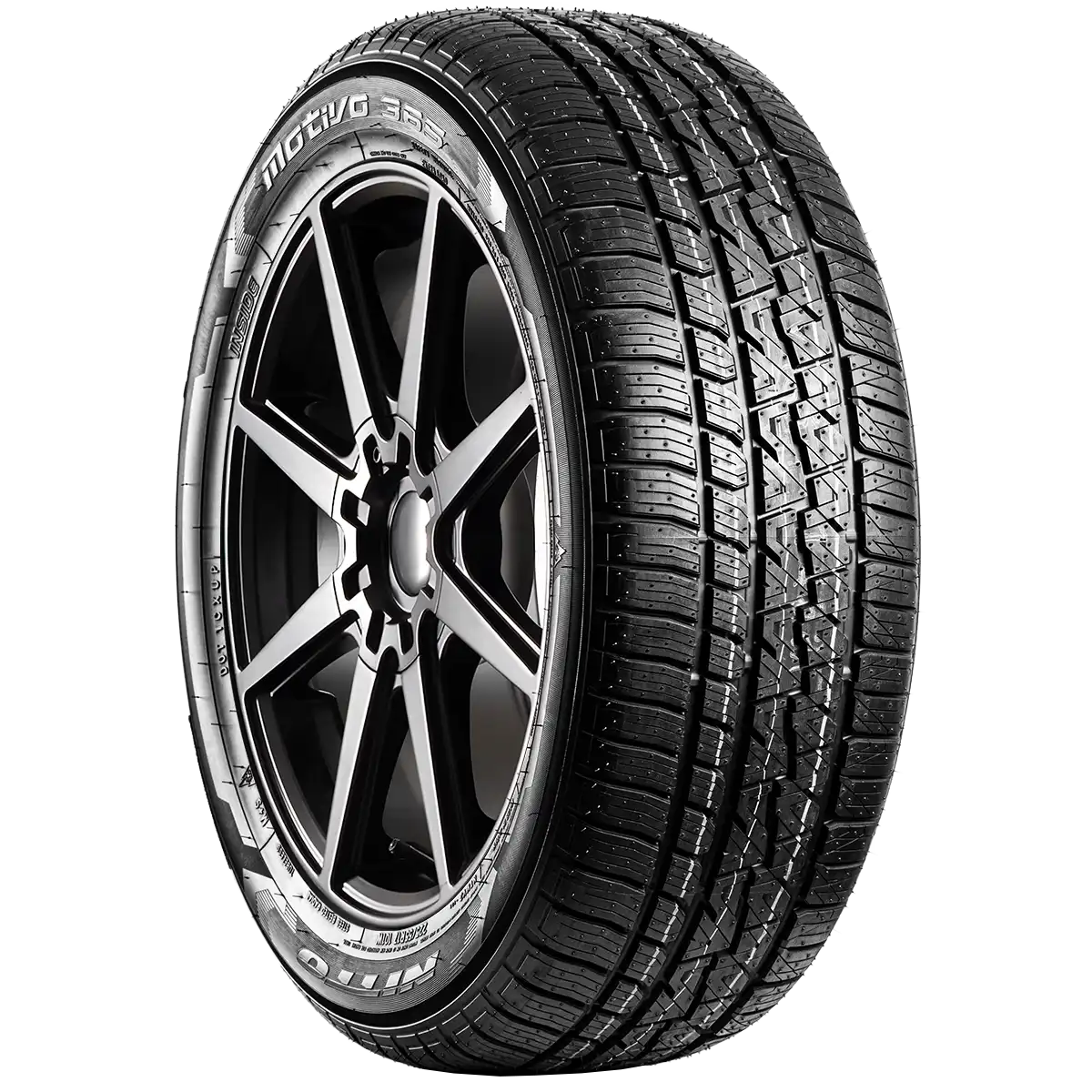 Nitto Motivo 17" angled tire