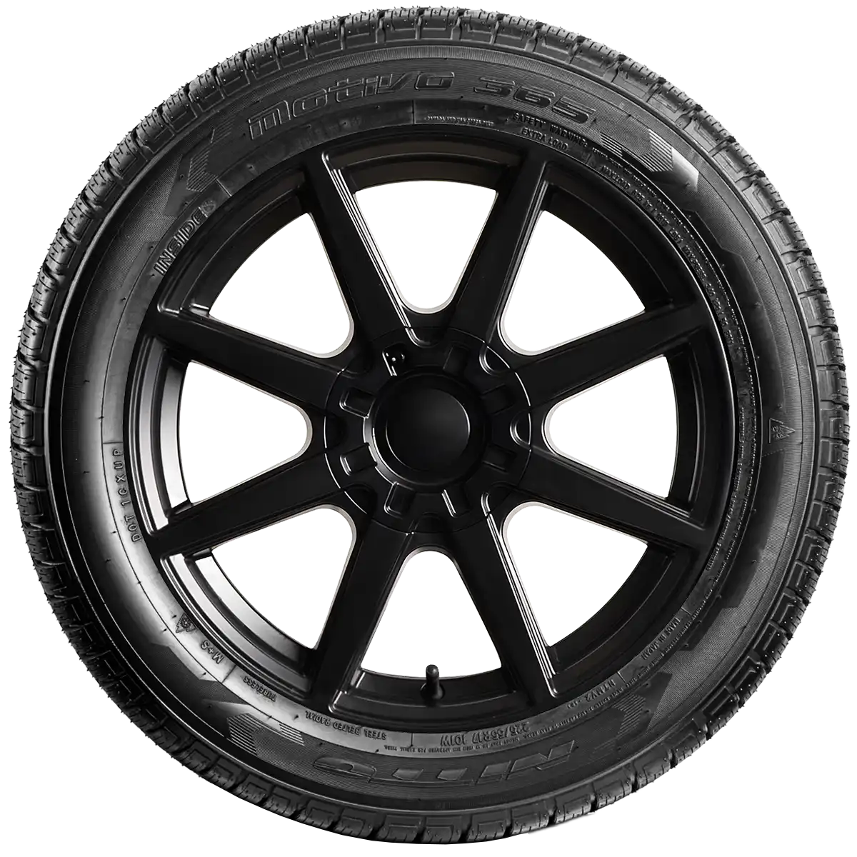 Nitto Motivo 17" side tire