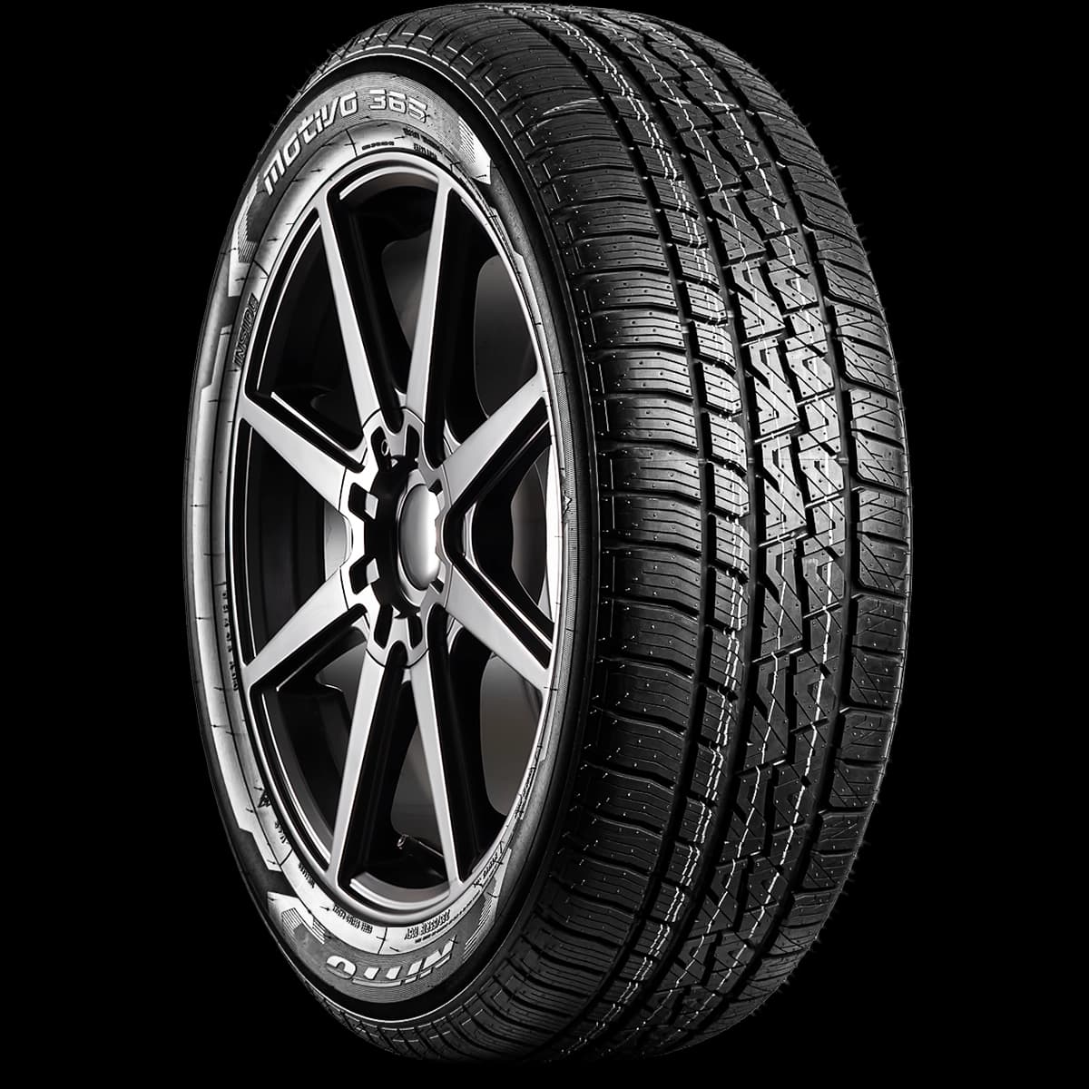 Nitto Motivo 365 20" angled tire