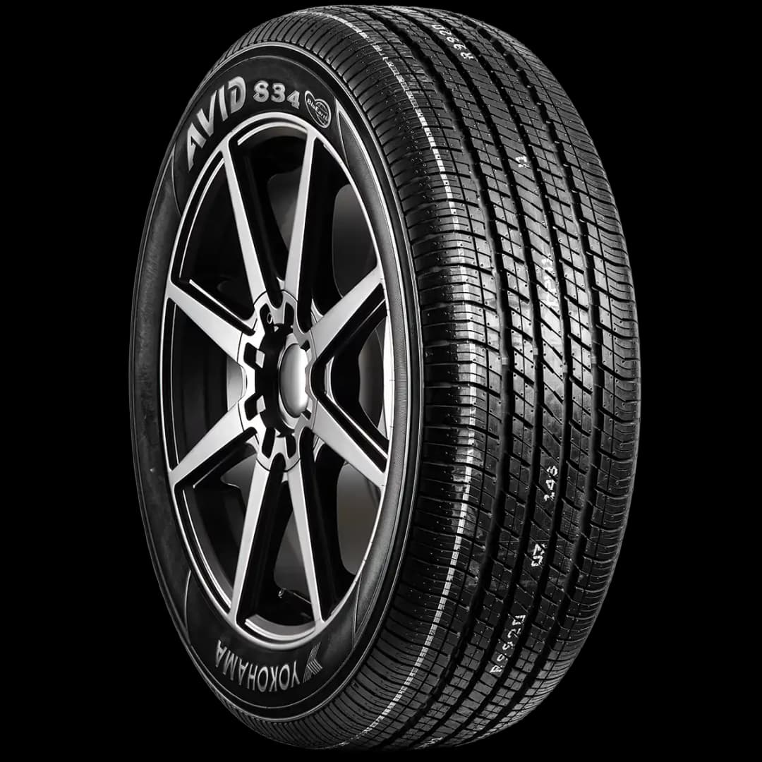 Yokohama BluEarth S34 17" angled tire