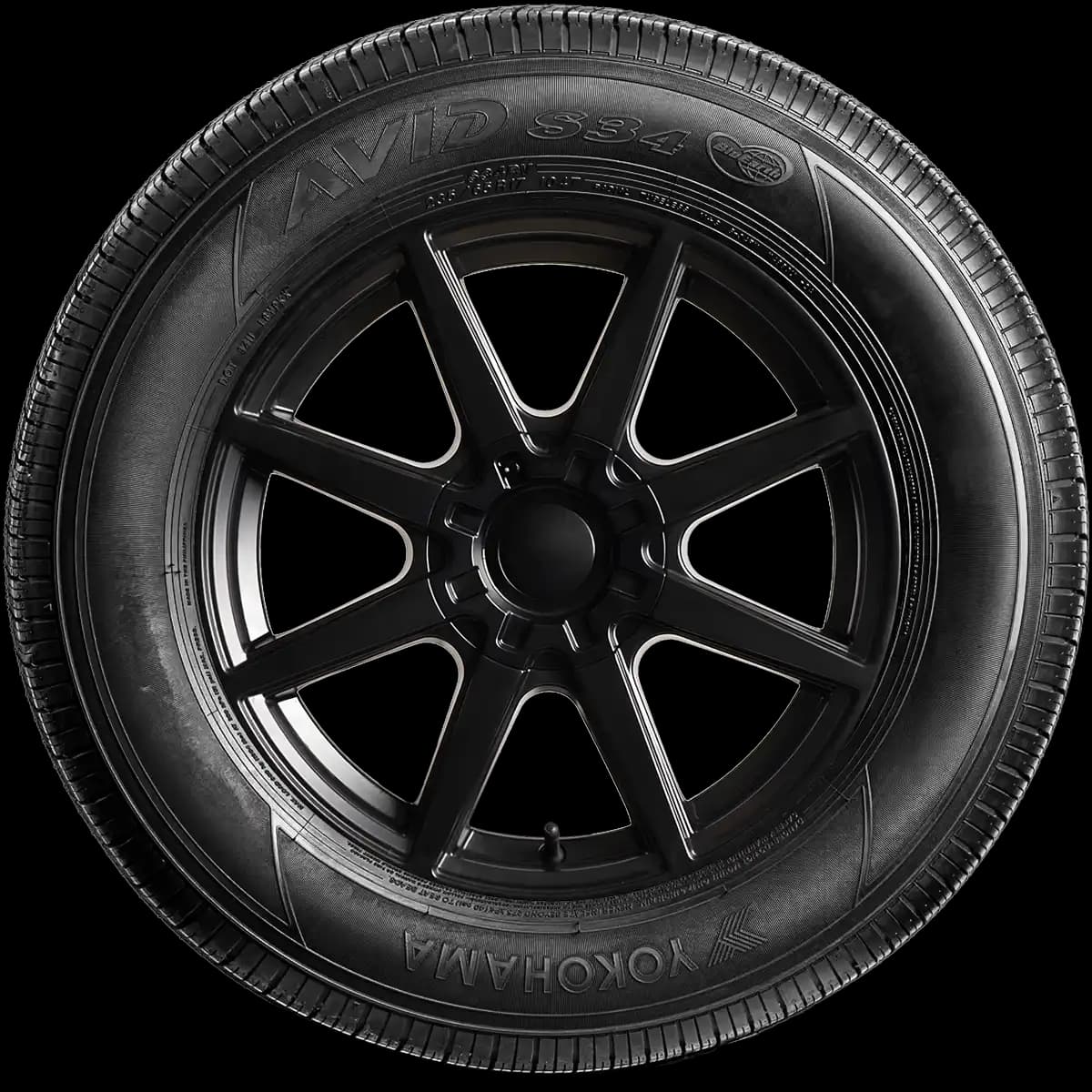 Yokohama BluEarth S34 17" side tire