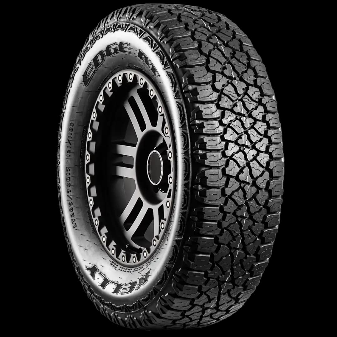 Kelly Edge All Terrain (Kelly is a Goodyear Brand) 17" angled tire