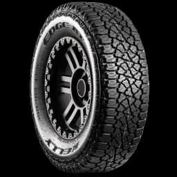Kelly Edge All Terrain (Kelly is a Goodyear Brand) 17" angled tire