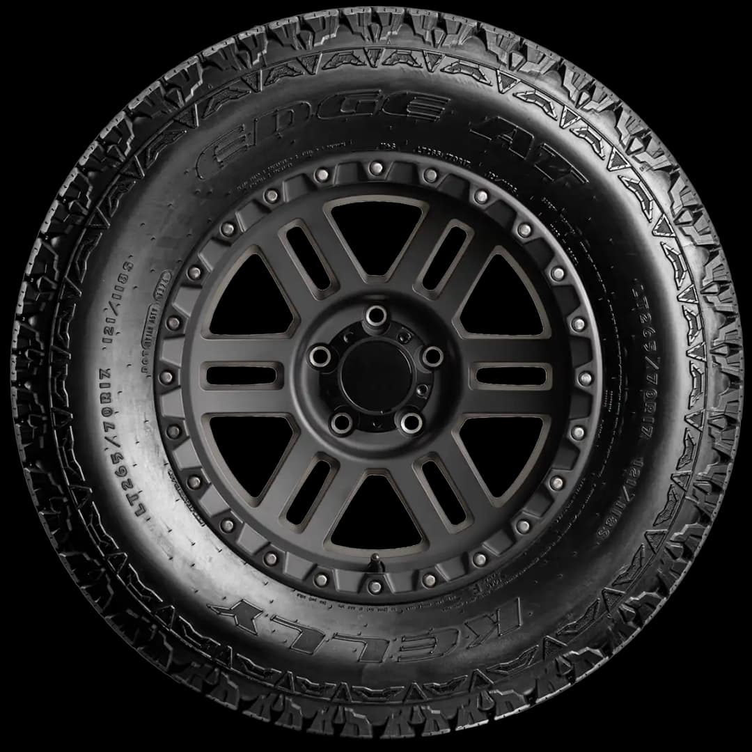 Kelly Edge All Terrain (Kelly is a Goodyear Brand) 17" side tire