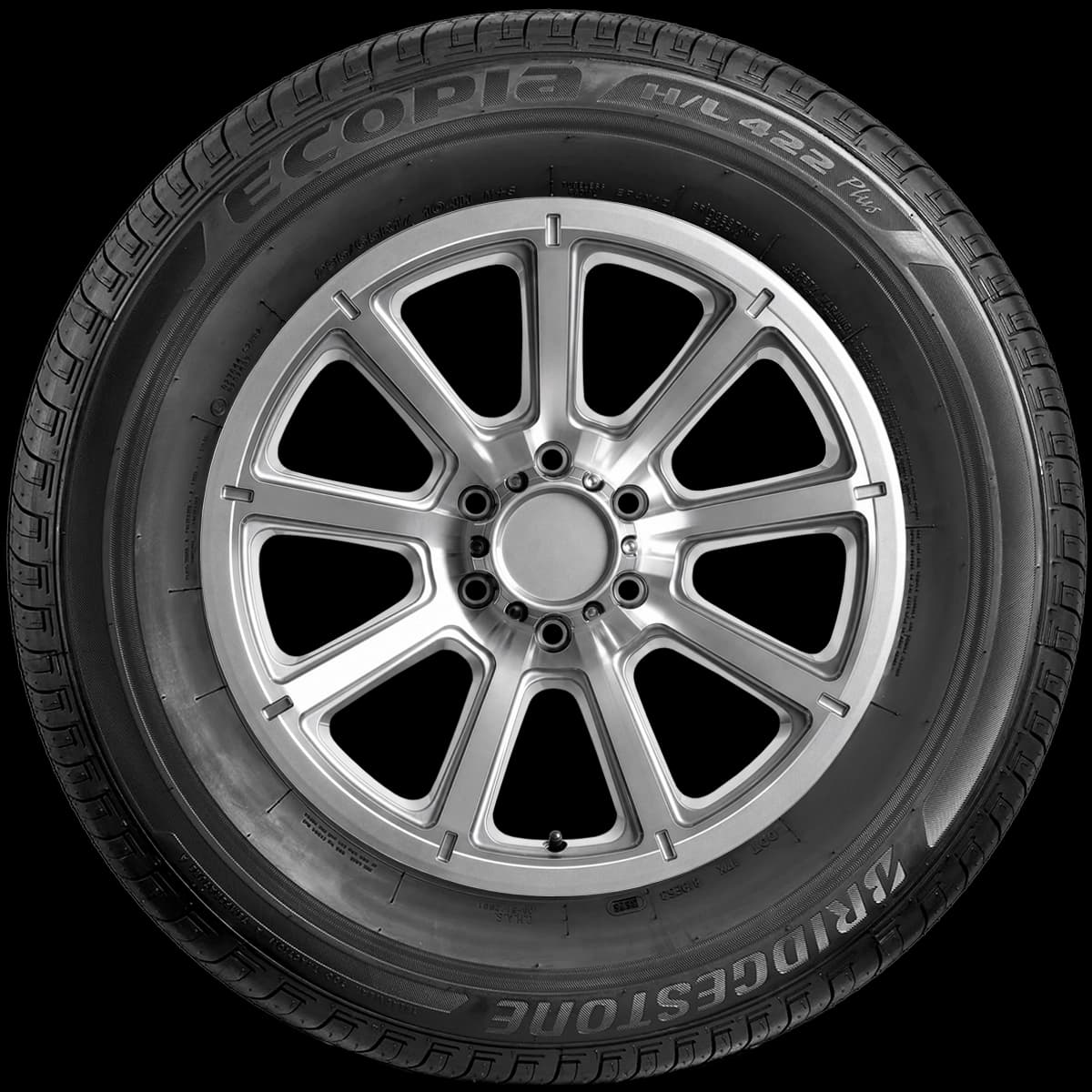 Bridgestone Ecopia HL-422 Plus 17" side tire
