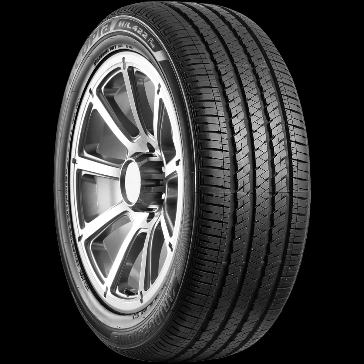Bridgestone Ecopia HL-422 Plus 20" angled tire