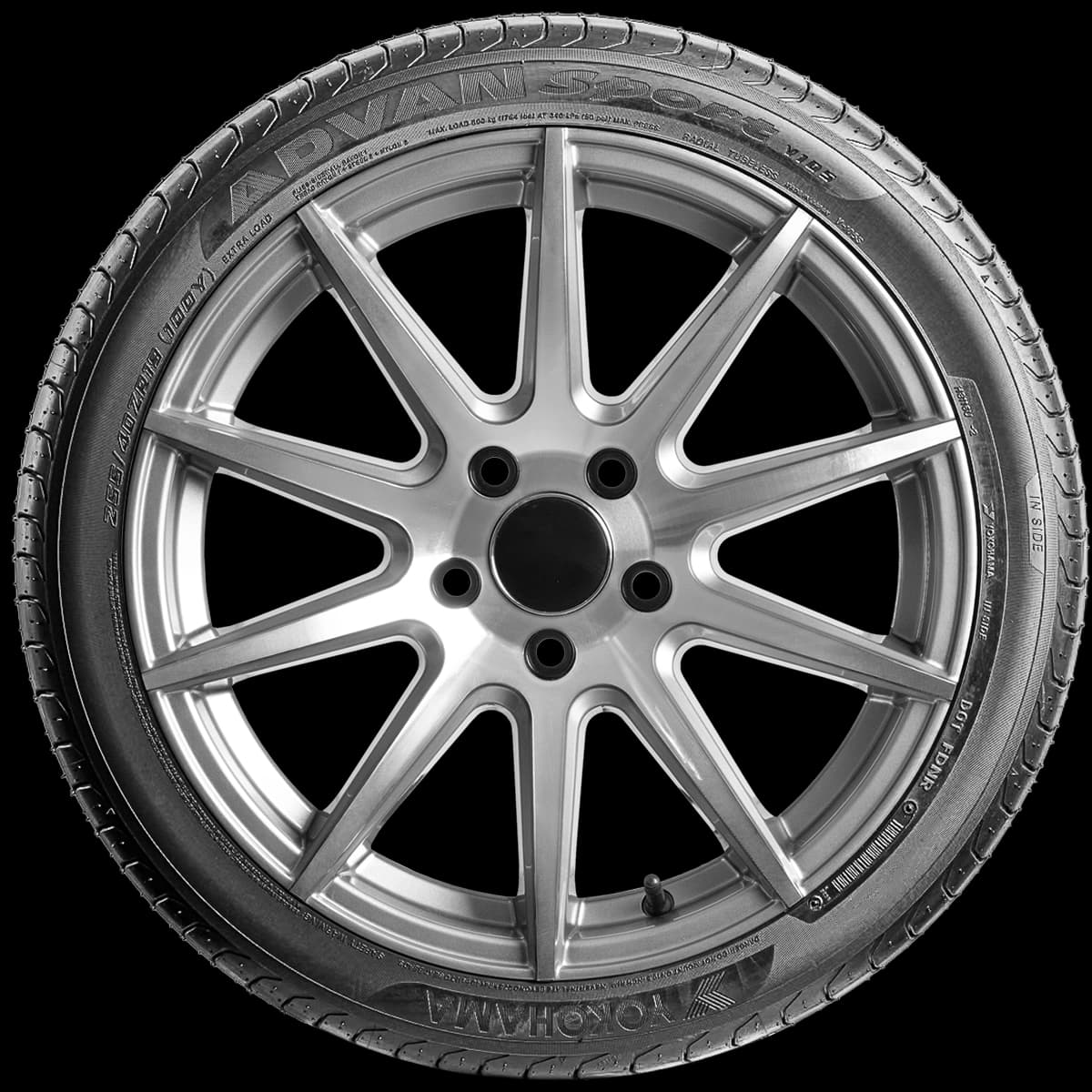 Yokohama Advan Sport V105 245/35ZR19XL Tires - Low Price & Fast