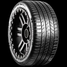 Michelin Latitude Sport 3 20" angled tire