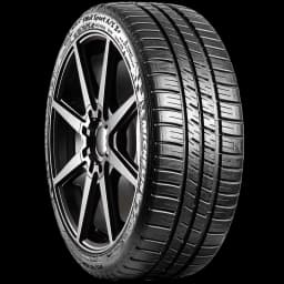 Michelin Pilot Sport A/S 3+ 17" angled tire