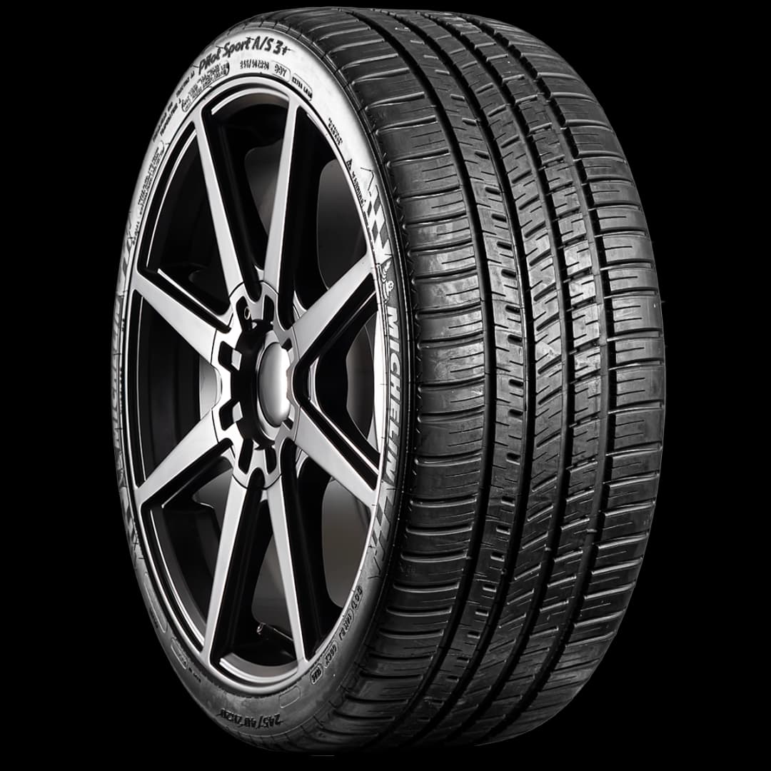 Michelin Pilot Sport A/S 3+ 20" angled tire