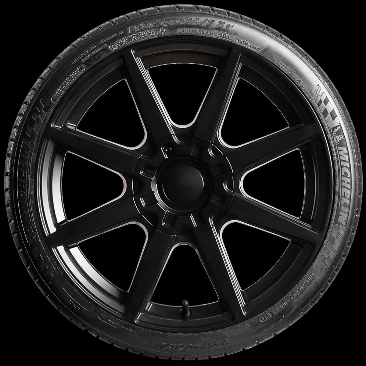 Michelin Pilot Sport A/S 3+ 20" side tire