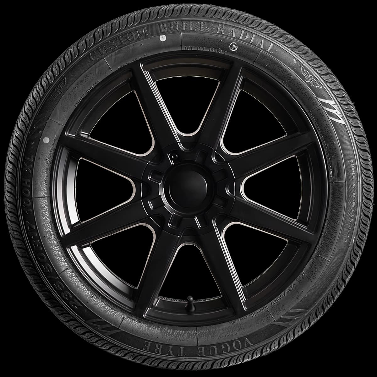 Vogue Custom Built Gold Stripe 17" side tire