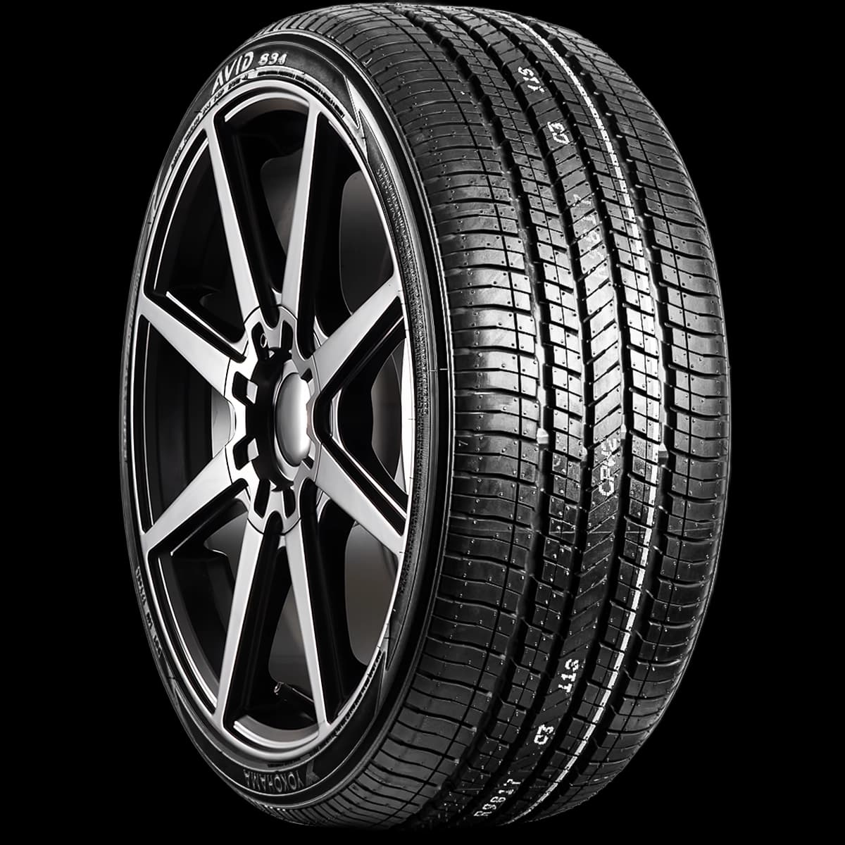 Yokohama S-34 17" angled tire