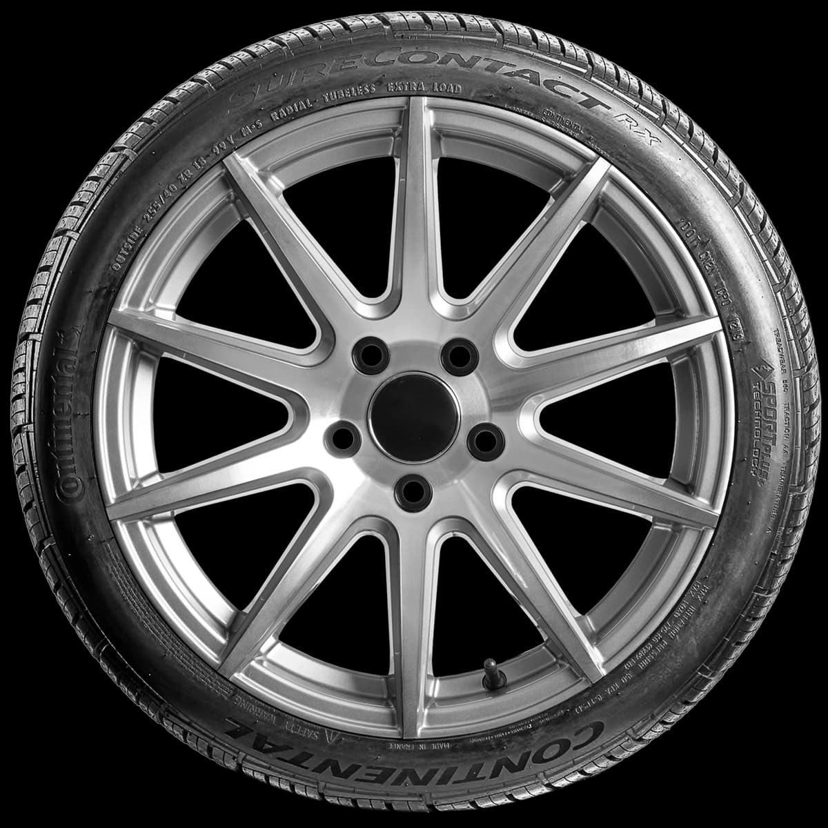Continental SureContact RX 17" side tire