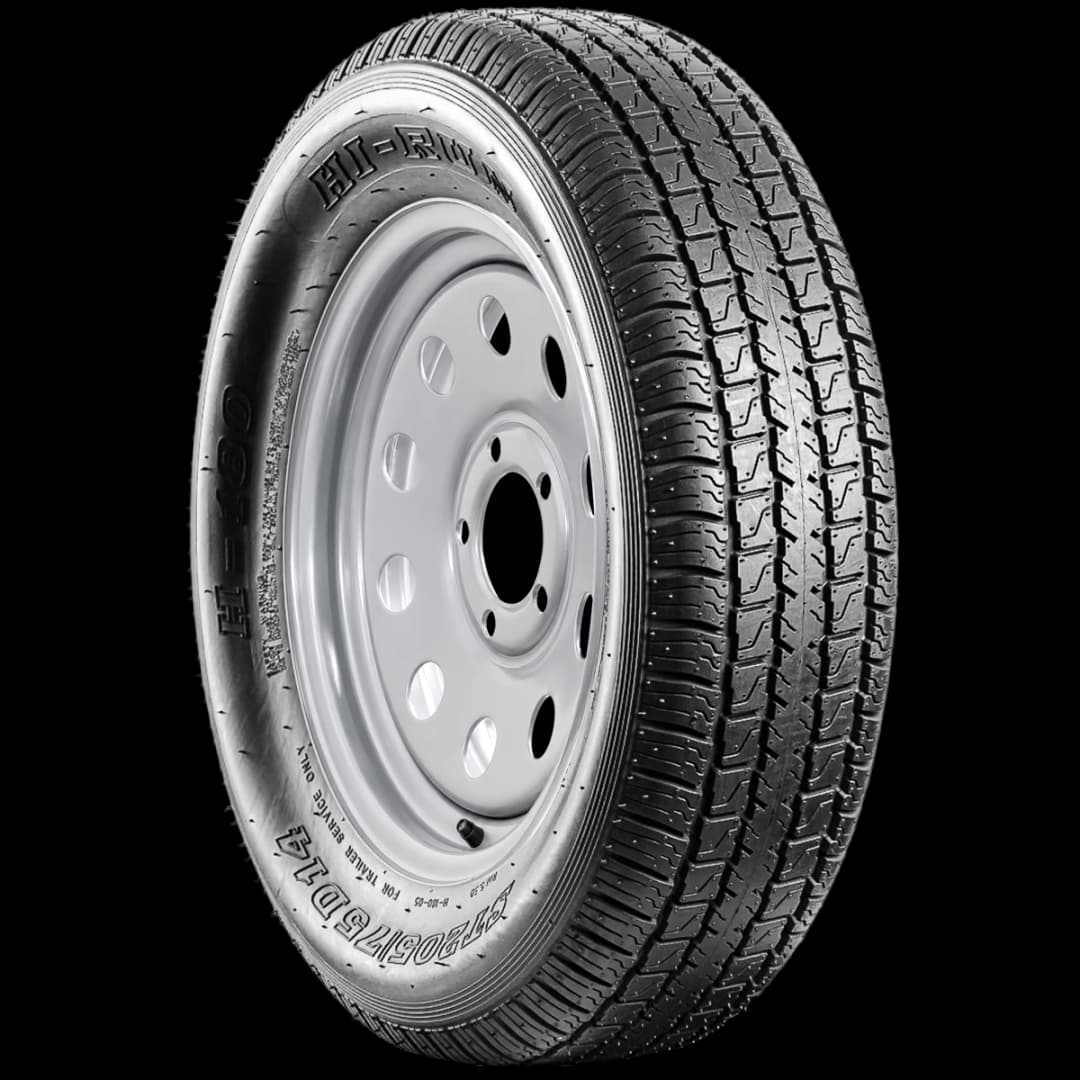 Hi-Run H180 Trailer 15" angled tire