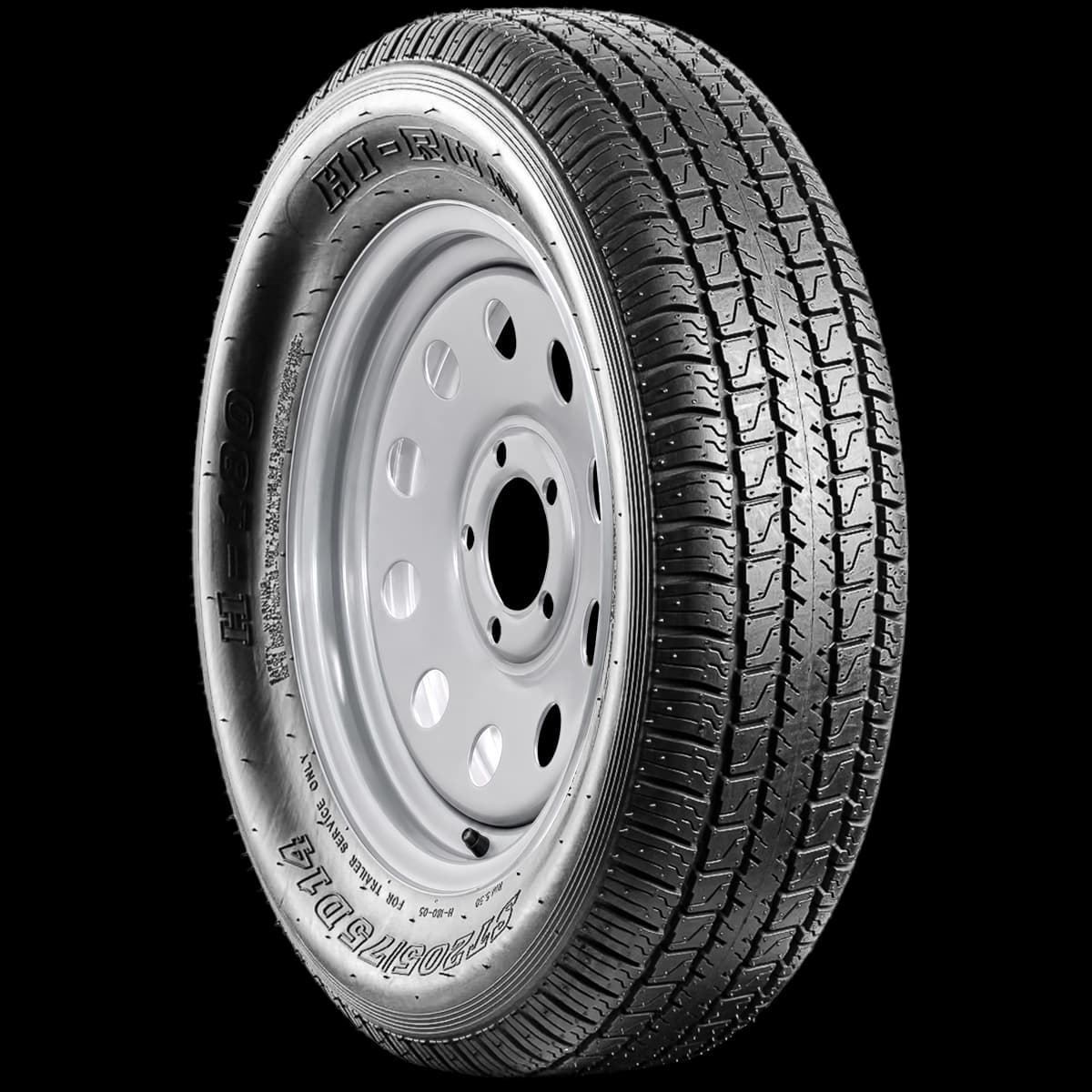 Hi-Run H180 Trailer 15" angled tire